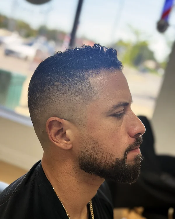 Buzz fade and beard at Probarber, Mississauga