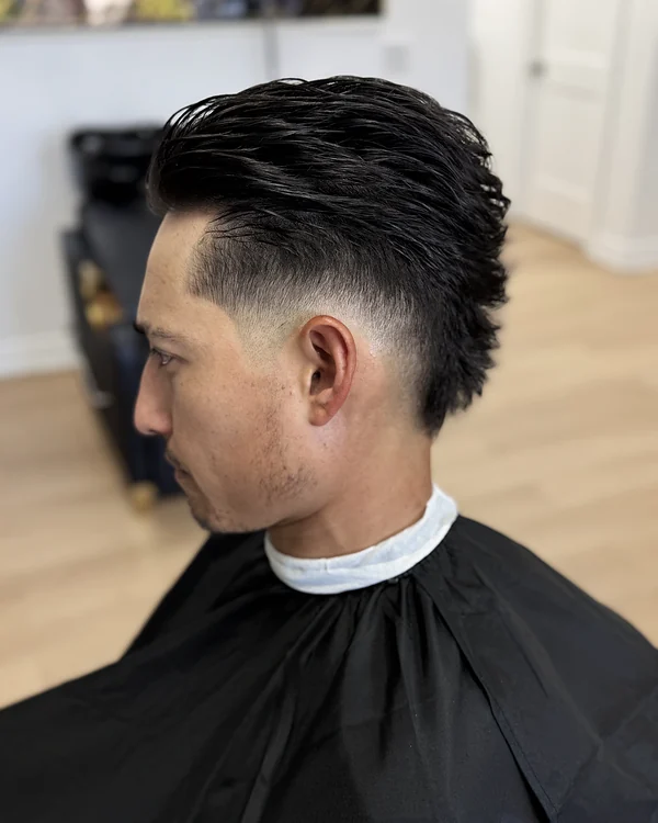 Modern mullet at Probarber, Mississauga