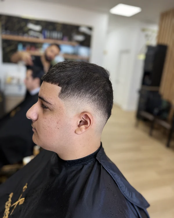 Crop with low fade at Probarber, Mississauga