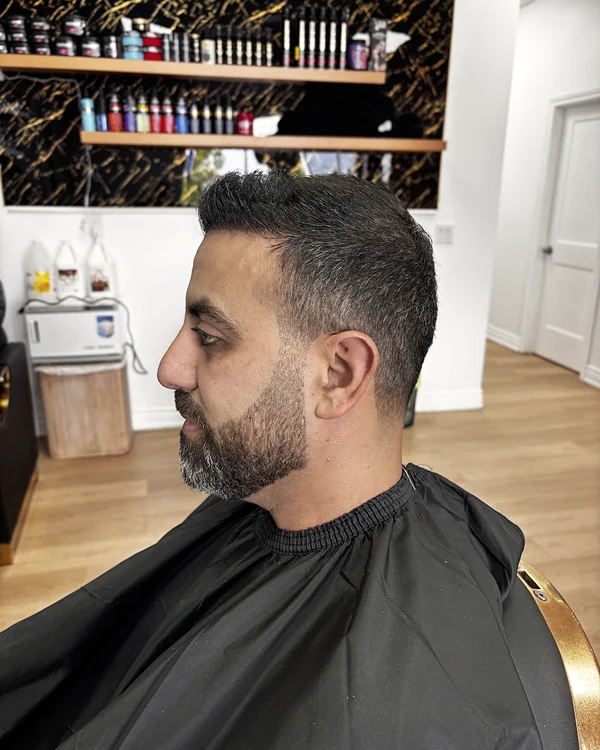 Beard trim and line-up at Probarber, Mississauga
